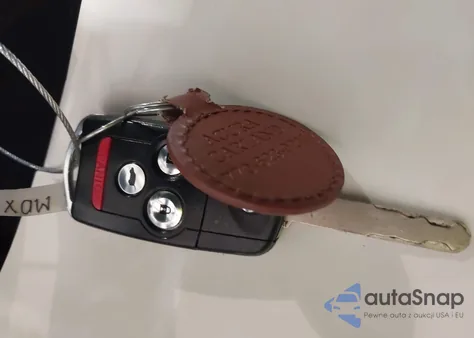 2012 Acura Mdx Advance Package z USA, uszkodzony, nr VIN 2HNYD2H6XCH540347